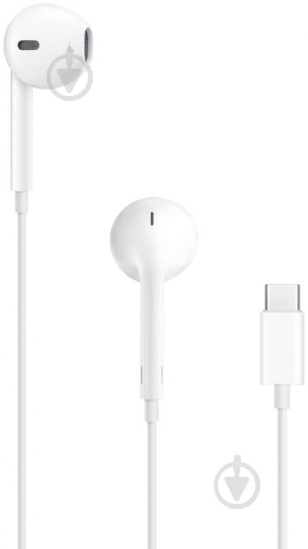 Наушники Apple EarPods (USB-C) white (MYQY3ZM/A) - фото 1