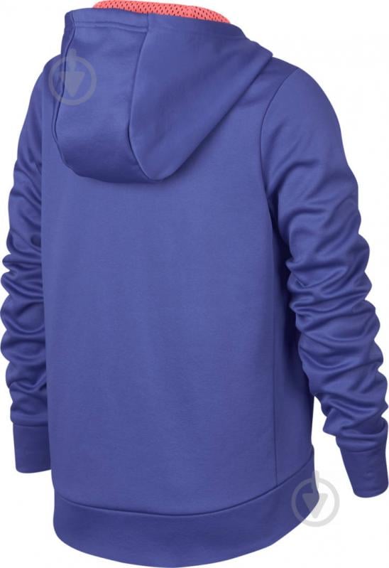 Джемпер Nike G NK THERMA HOODIE PO ENERGY 939536-554 синий - фото 2