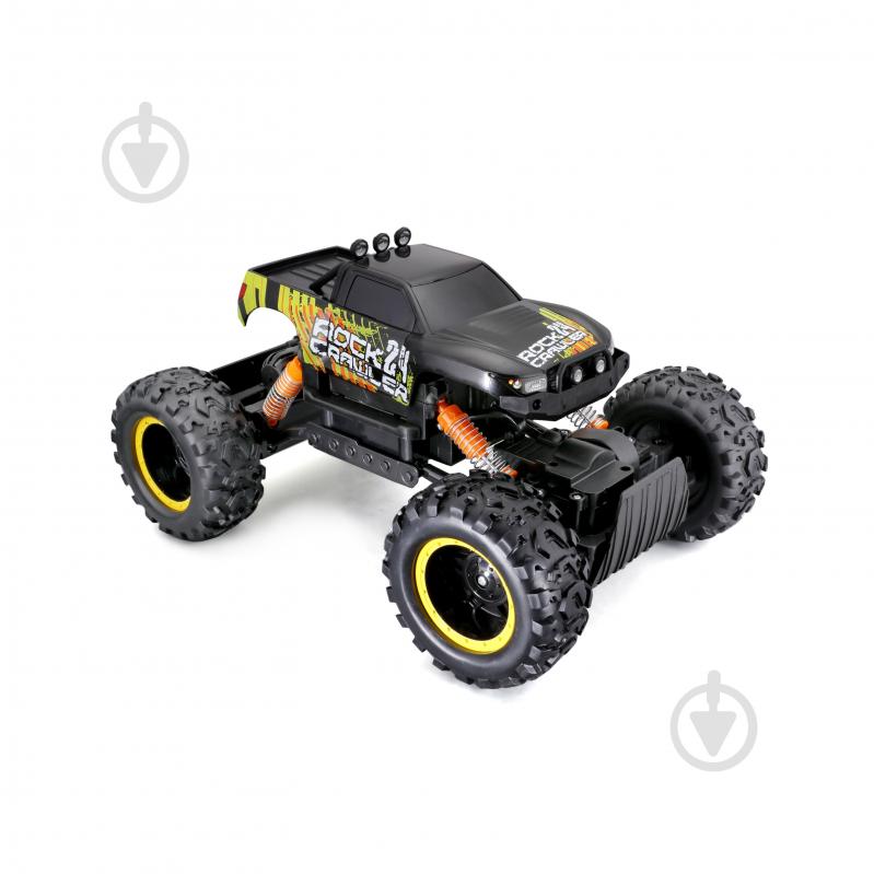 Машинка на р/у Maisto Rock Crawler 82746 black - фото 2