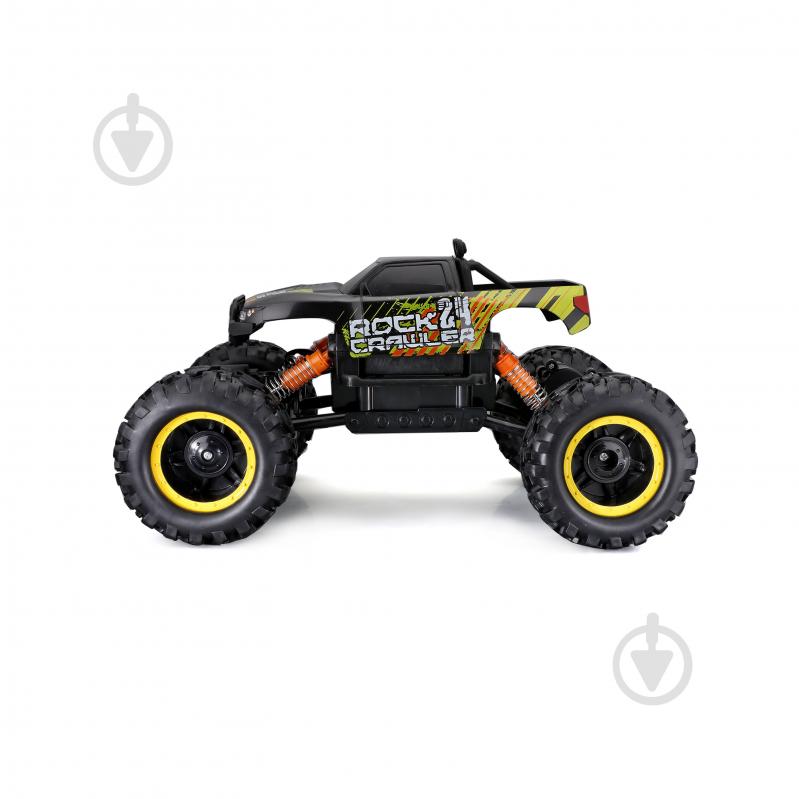 Машинка на р/у Maisto Rock Crawler 82746 black - фото 4