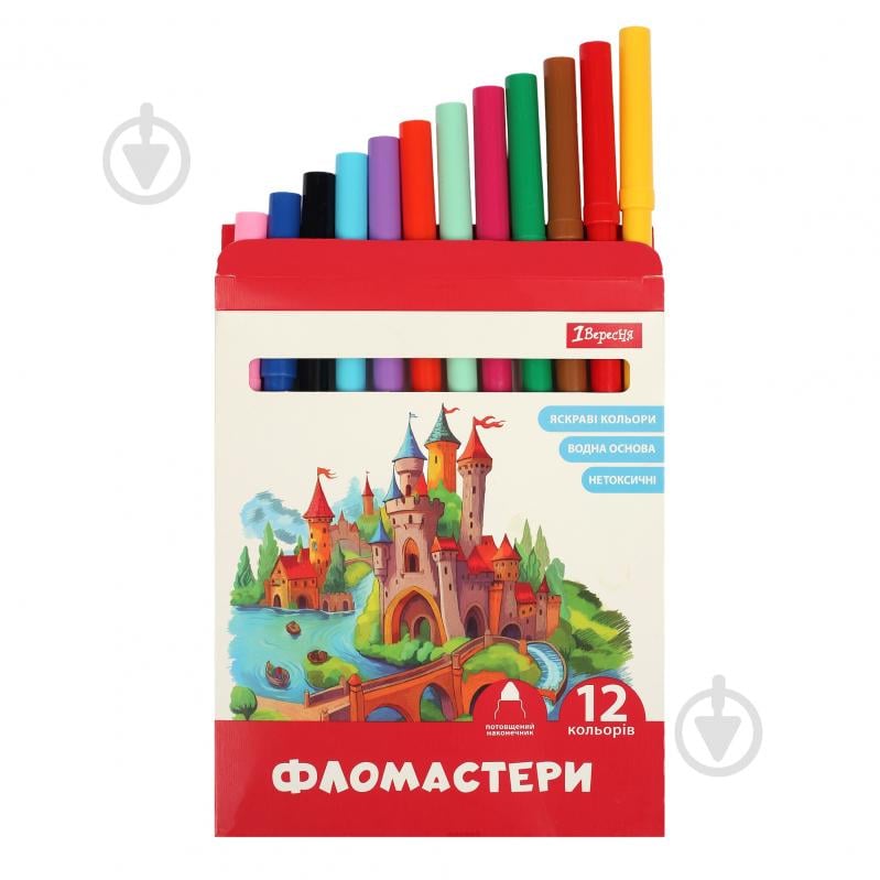 Фломастеры Classic 12 цветов 650593 1 вересня - фото 2 Фломастеры Classic 12 цветов 650593 1 вересня - фото 2