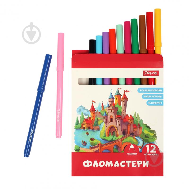 Фломастеры Classic 12 цветов 650593 1 вересня - фото 3 Фломастеры Classic 12 цветов 650593 1 вересня - фото 3