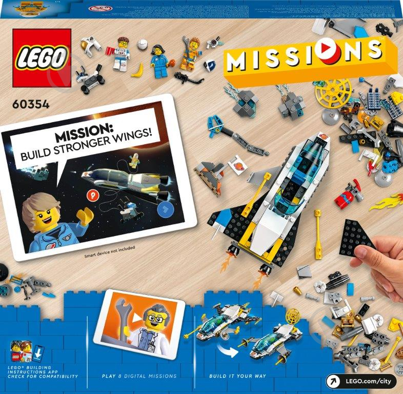 Конструктор LEGO City Космическая миссия для исследования Марса 60354 - фото 2