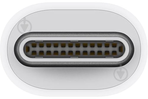 Переходник Apple Thunderbolt 3 (USB-C) to Thunderbolt 2 Adapter белый (MYH93ZM/A) - фото 3