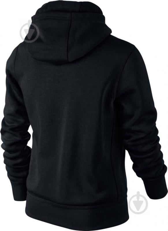 Джемпер Nike B NSW HOODIE YA76 BF FZ 619069-010 черный - фото 2