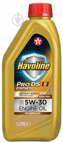 Моторное масло Texaco Havoline ProDS V 5W-30 1 л (HAVOLINE PRODS V 5W30 1L) - фото 1