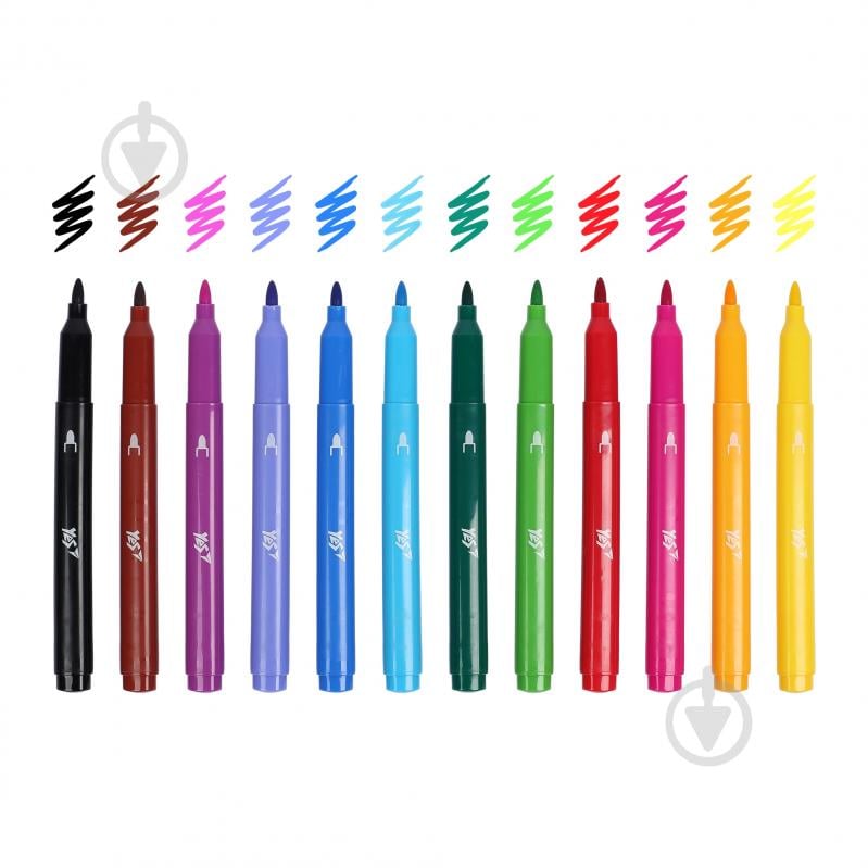 Фломастеры Minecraft 12 цветов 650590 YES - фото 5