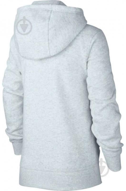 Джемпер Nike B NSW HOODIE YA76 BF FZ 619069-051 світло-сірий - фото 2