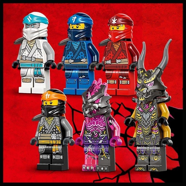 Конструктор LEGO NINJAGO Храм Кришталевого короля 71771 - фото 8 Конструктор LEGO NINJAGO Храм Кришталевого короля 71771 - фото 8