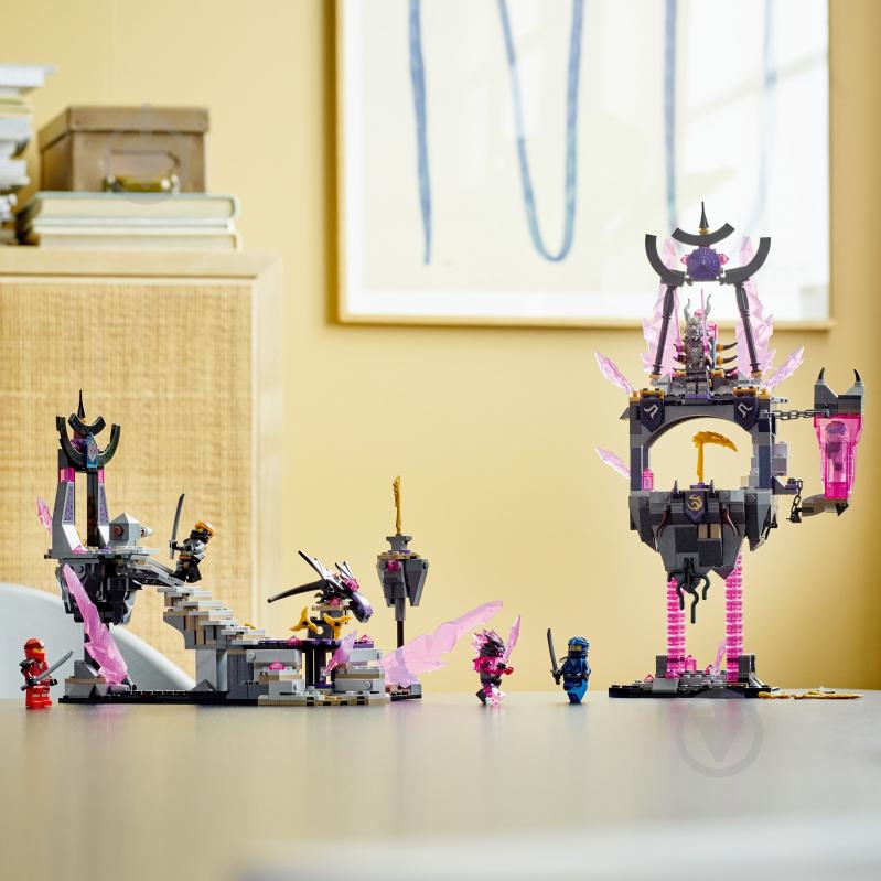 Конструктор LEGO NINJAGO Храм Кришталевого короля 71771 - фото 6 Конструктор LEGO NINJAGO Храм Кришталевого короля 71771 - фото 6