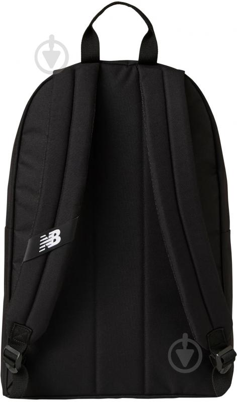 Рюкзак New Balance LOGO ROUND BACKPACK LAB23015BK 18 л черный - фото 2