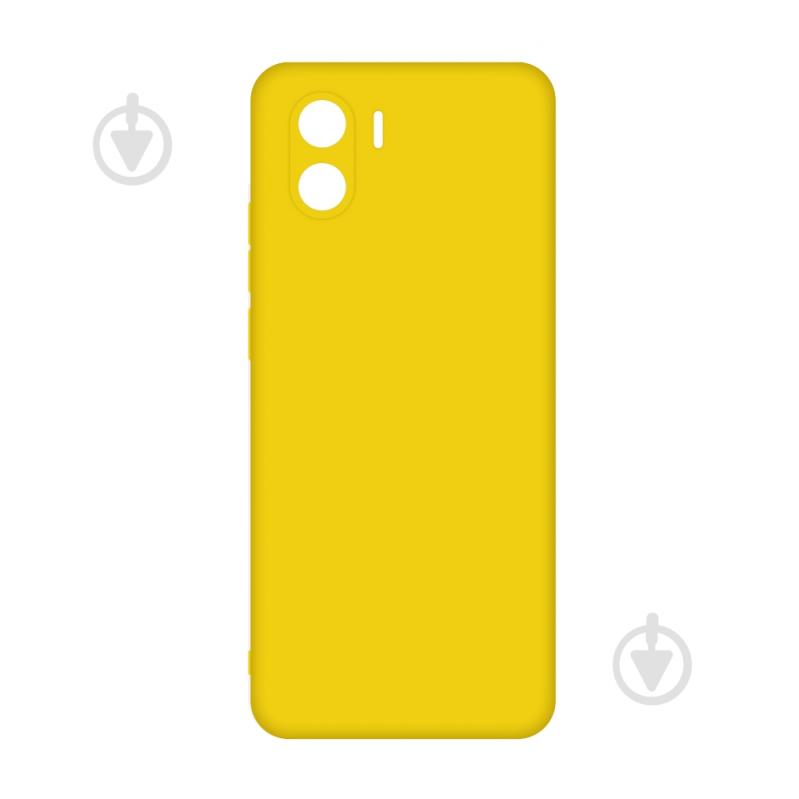 Чехол Acclab Silicone Case желтый для Xiaomi Redmi A2 - фото 1
