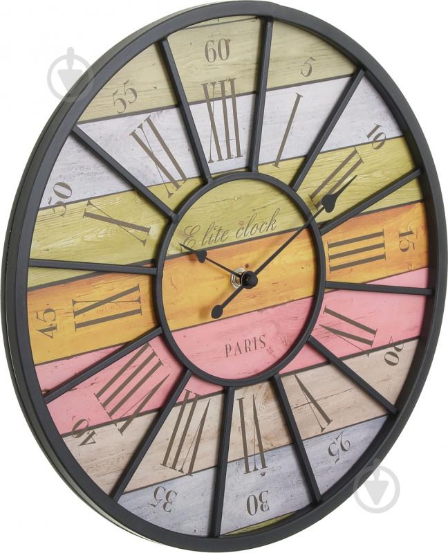 Годинник настінний Color 35x5,5 см - фото 2 Годинник настінний Color 35x5,5 см - фото 2
