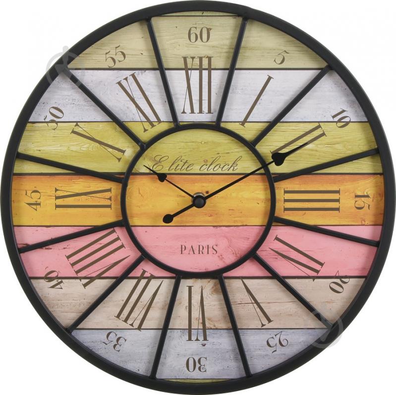 Годинник настінний Color 35x5,5 см - фото 1 Годинник настінний Color 35x5,5 см - фото 1