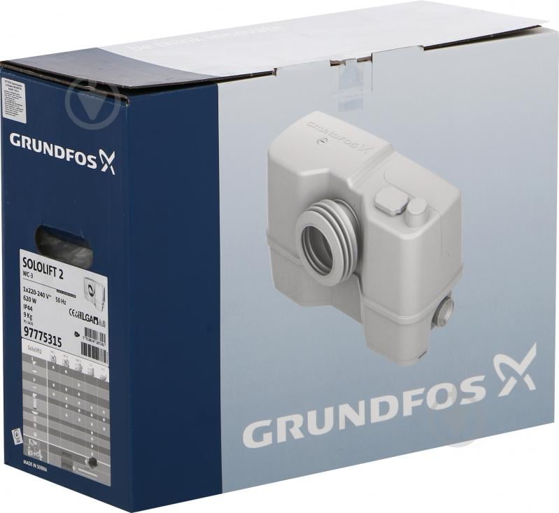 Канализационная установка Grundfos Sololift 2 WC-3 97775315 - фото 6