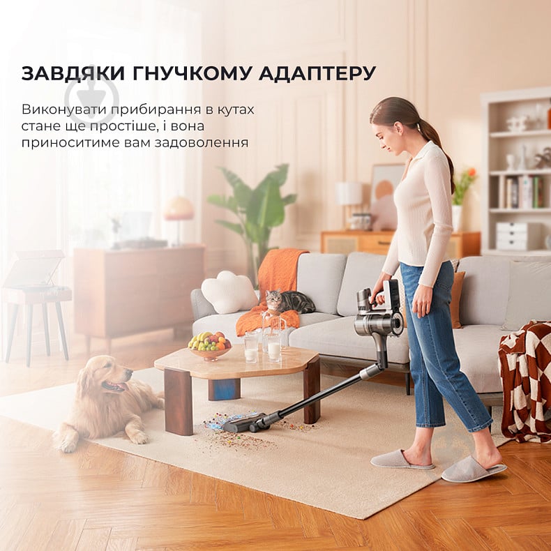 Пылесос аккумуляторный DREAME R20 grey - фото 15