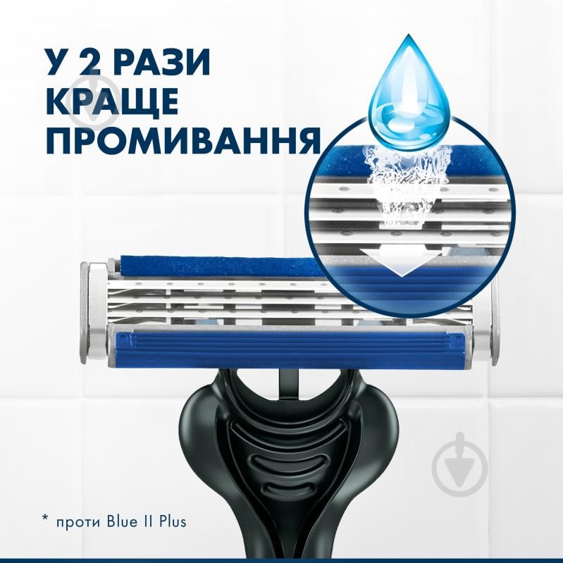 Станки одноразовые GILLETTE Blue3 Plus Nitro 12 шт. - фото 5