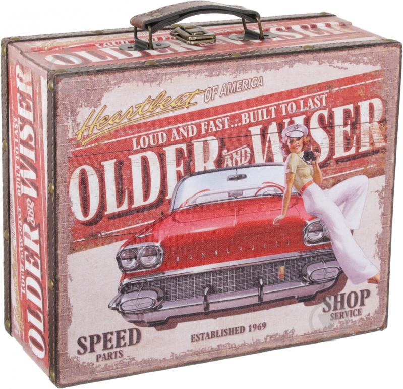 Скриня для зберігання Older and wiser 30х25х12 см - фото 1