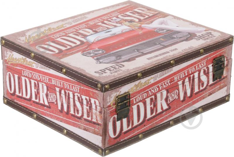 Скриня для зберігання Older and wiser 30х25х12 см - фото 3