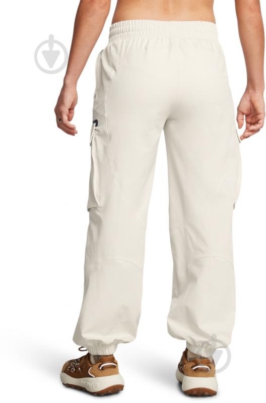 Брюки Under Armour UNSTOPPABLE CARGO PANT 1386481-110 р. S бежевый - фото 2