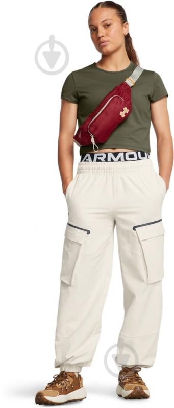 Брюки Under Armour UNSTOPPABLE CARGO PANT 1386481-110 р. S бежевый - фото 4