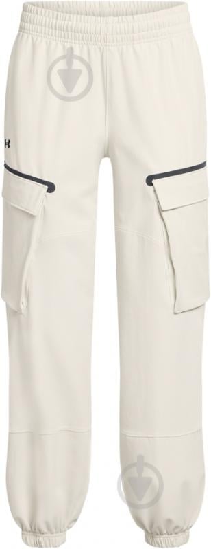 Брюки Under Armour UNSTOPPABLE CARGO PANT 1386481-110 р. S бежевый - фото 5