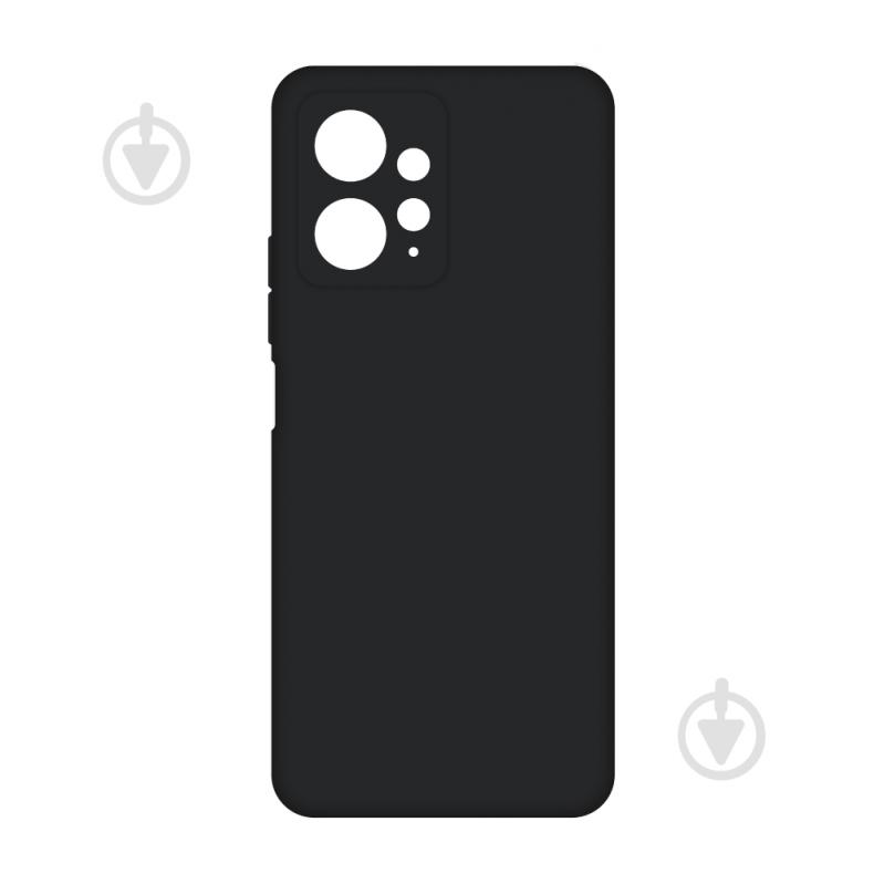 Чехол Acclab Silicone Case черный для Xiaomi Redmi Note 12 - фото 1 Чехол Acclab Silicone Case черный для Xiaomi Redmi Note 12 - фото 1