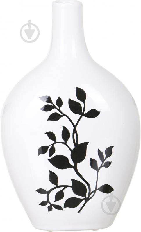 Статуэтка Eterna 2101 25х8х15 см белый с черным - фото 1