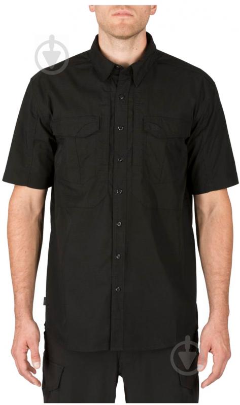 Сорочка 5.11 STRYKE Shirt - Short Sleeve р.XXL [019] Black - фото 1