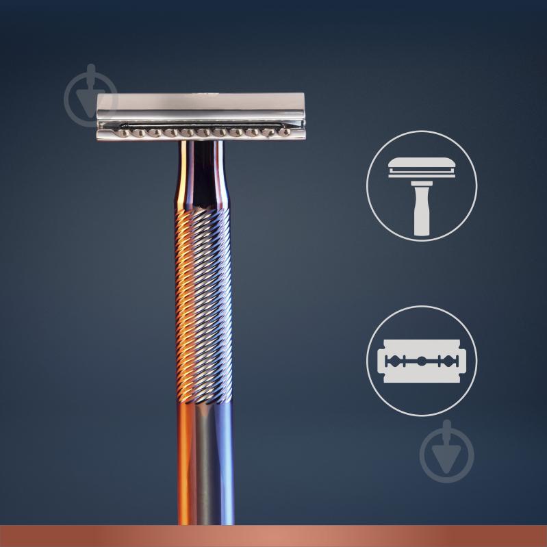 Леза змінні GILLETTE King C. 10 шт. - фото 6