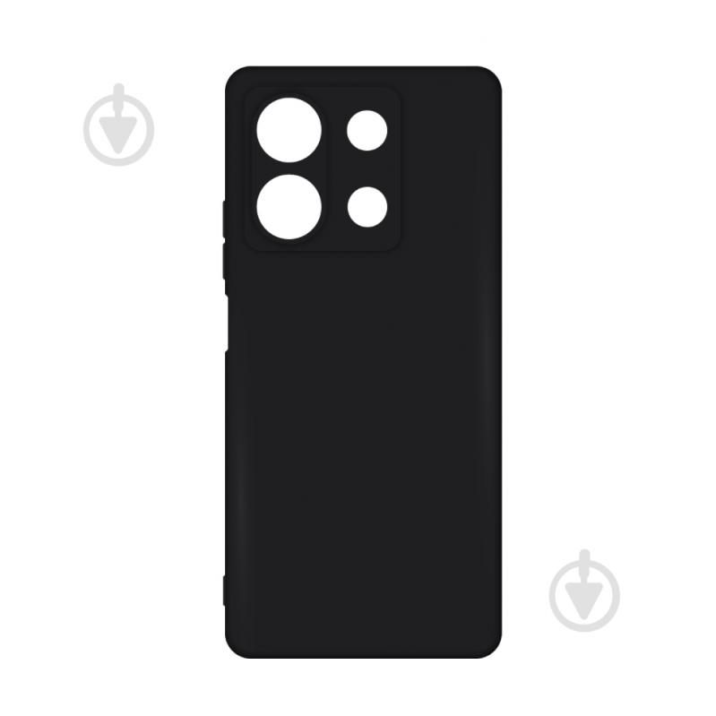 Чехол Acclab Silicone Case черный для Xiaomi Redmi Note 13 5G - фото 1