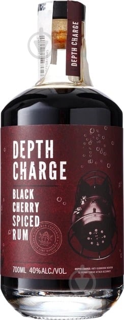 Ром Depth Charge Black Cherry Spiced Rum 0,7 л - фото 1