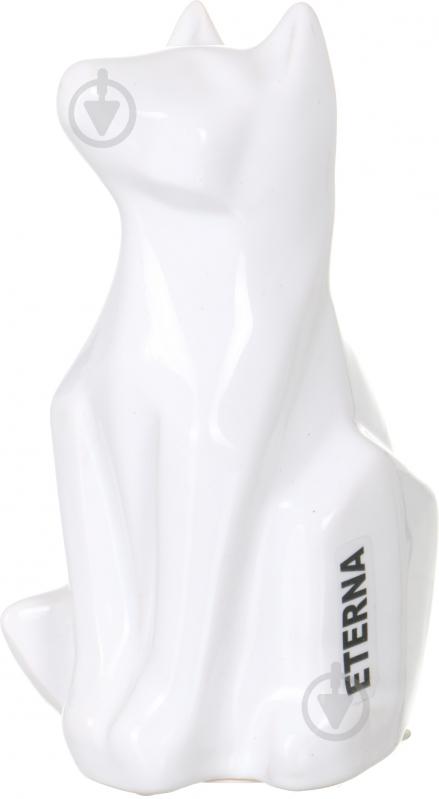 Статуетка Eterna собака 2508 16х8х8 см білий - фото 2