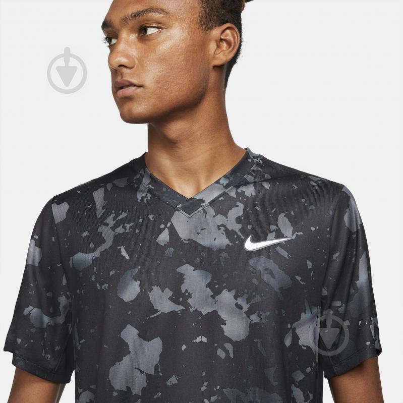 Футболка Nike M NKCT DRY VICTORY TOP PRINT CV3135-013 р.L черный - фото 3