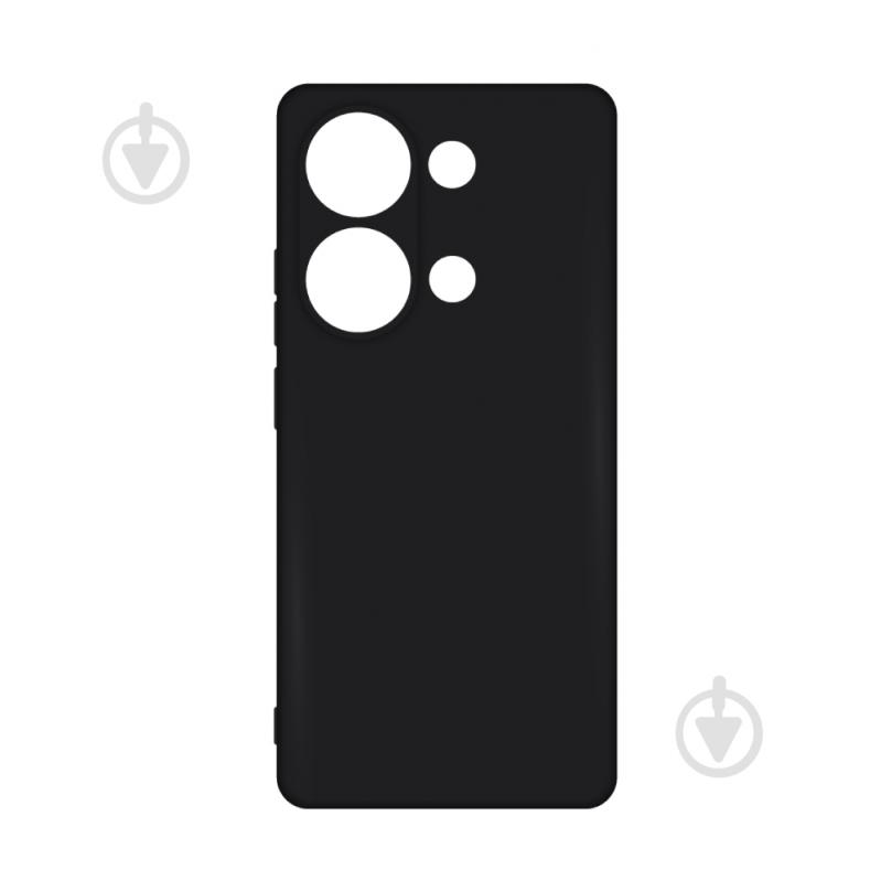 Чехол Acclab Silicone Case черный для Xiaomi Redmi Note 13 Pro 4G - фото 1