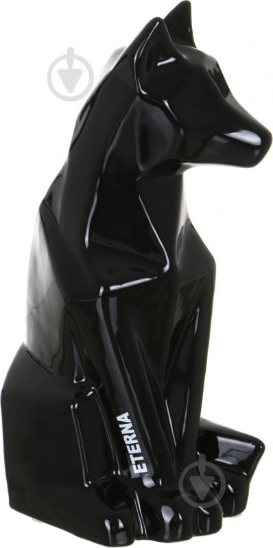 Статуетка Eterna собака 2508 24х10х13 см чорний - фото 1