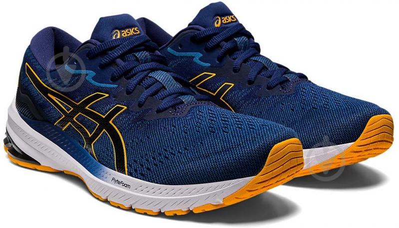 Кросівки чоловічі демісезонні Asics 1011B354-402 р.45 сині - фото 3