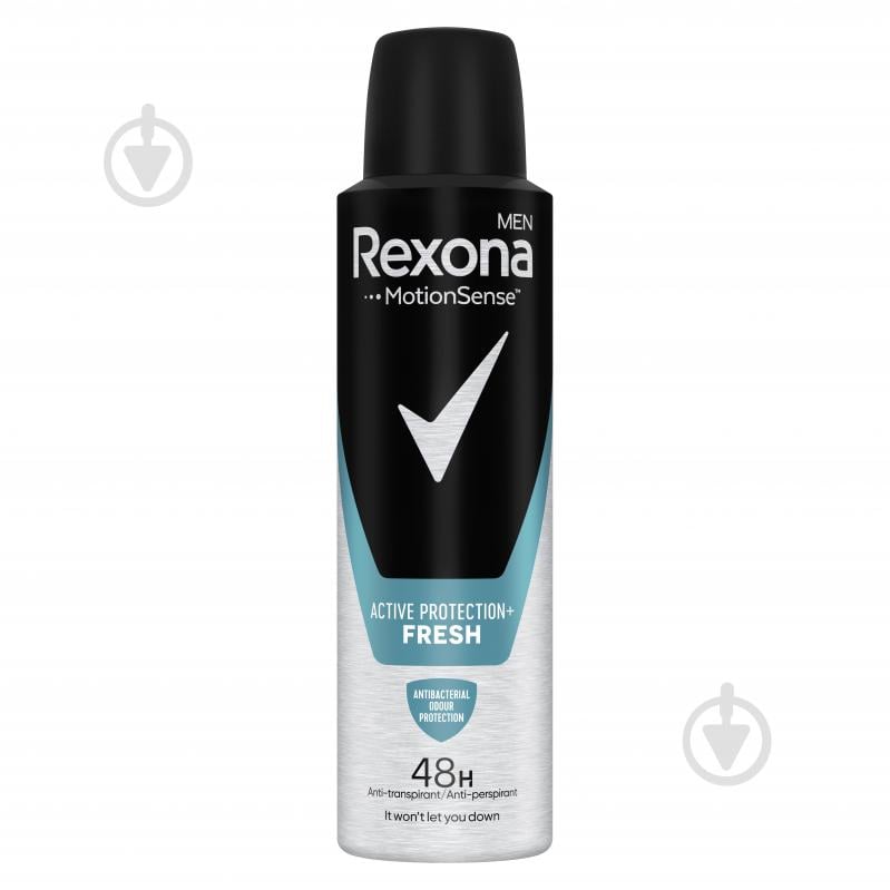 Антиперспірант для чоловіків Rexona Антибактеріальний Fresh 150 мл - фото 1