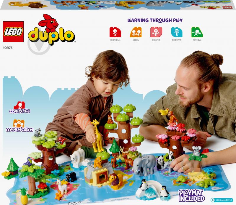 Конструктор LEGO DUPLO Дикие животные мира 10975 - фото 2