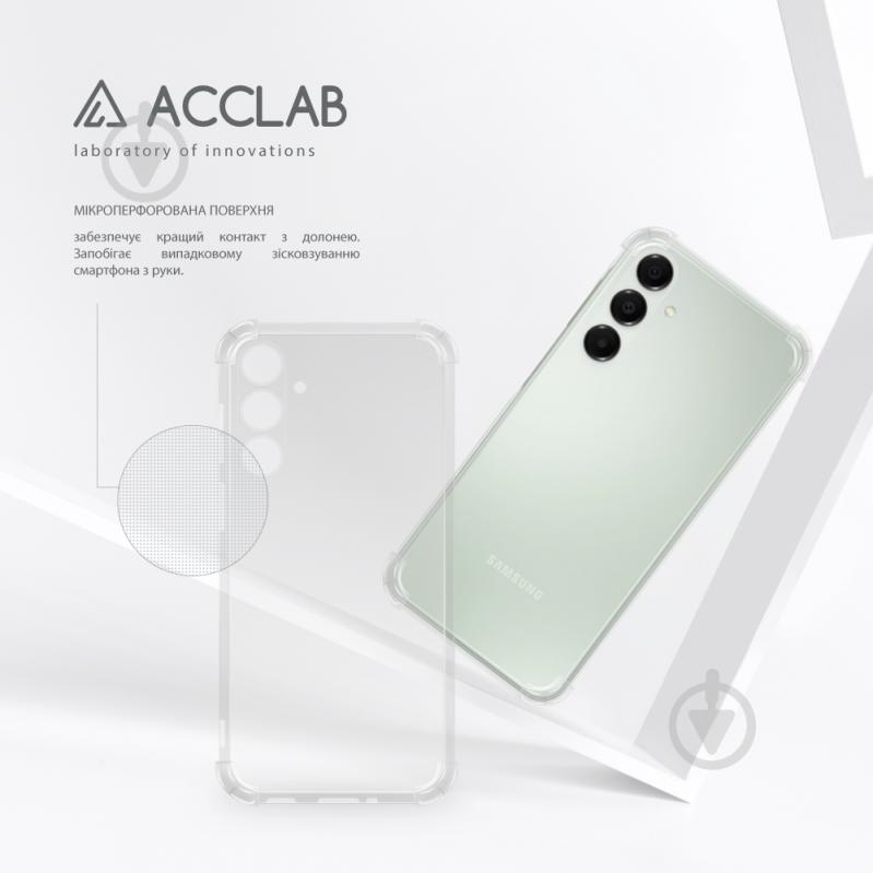 Чехол Acclab TPU Shockproof для Samsung Galaxy A16 прозрачный - фото 5