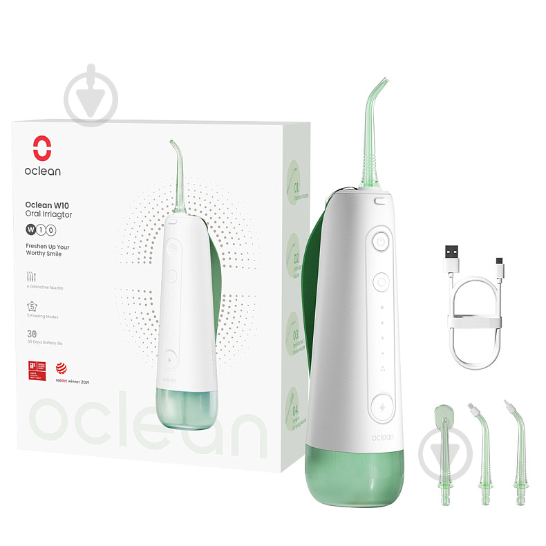 Іригатор Oclean W10 Green - фото 1