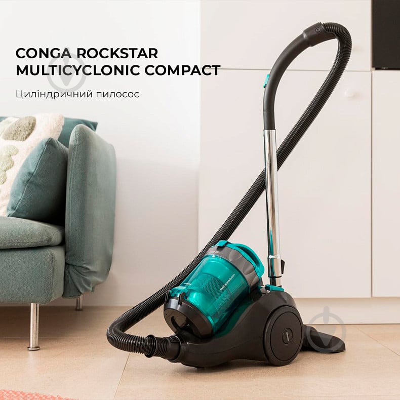 Пылесос CECOTEC Conga Rockstar Multicyclonic Compact black - фото 3