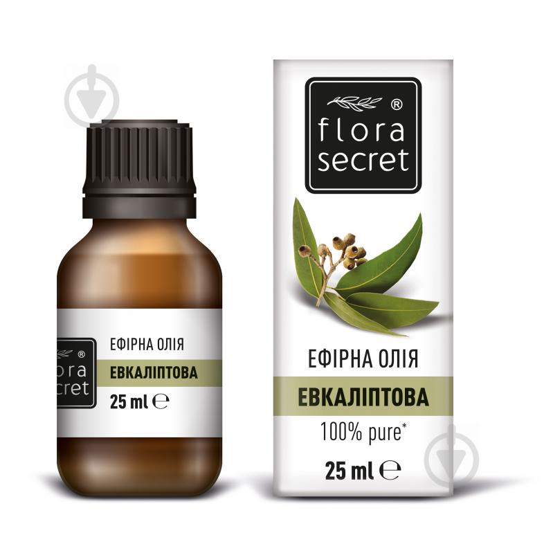 Ефірна олія Flora Secret эвкалиптовое 25 мл - фото 1