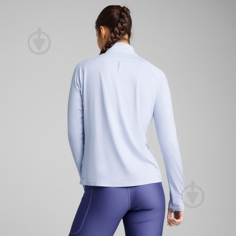 Джемпер Puma W RUN VELOCITY CLOUDSPUN 1/4 ZIP 52665047 р.L голубой - фото 6 Джемпер Puma W RUN VELOCITY CLOUDSPUN 1/4 ZIP 52665047 р.L голубой - фото 6