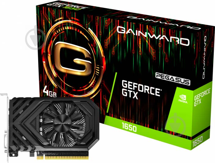 Відеокарта Gainward GeForce GTX 1650 4GB GDDR5 128bit (426018336-4467) - фото 1