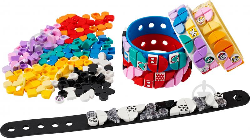 Конструктор LEGO DOTS Великий набір браслетів: Міккі та його друзі 41947 - фото 3