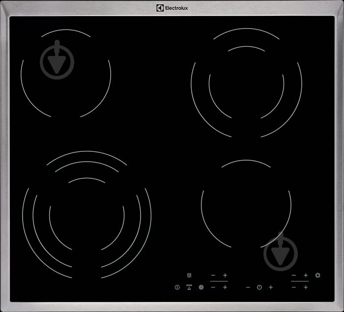 Варочная поверхность электрическая Electrolux CPE6433KX - фото 1 Варочная поверхность электрическая Electrolux CPE6433KX - фото 1