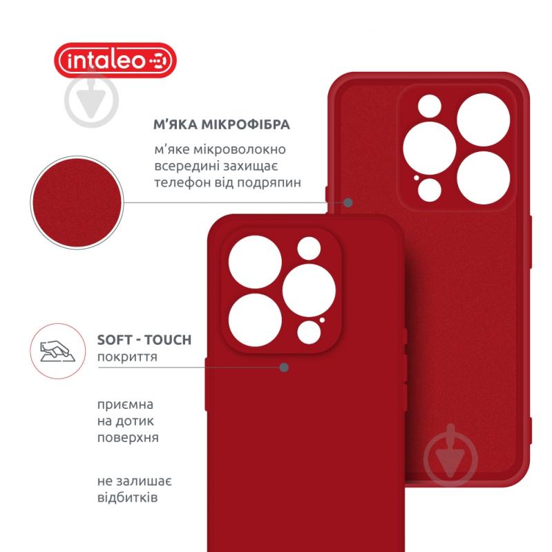 Чохол Intaleo SoftShell для Apple iPhone 15 Pro red (1283126585340) - фото 5 Чохол Intaleo SoftShell для Apple iPhone 15 Pro red (1283126585340) - фото 5