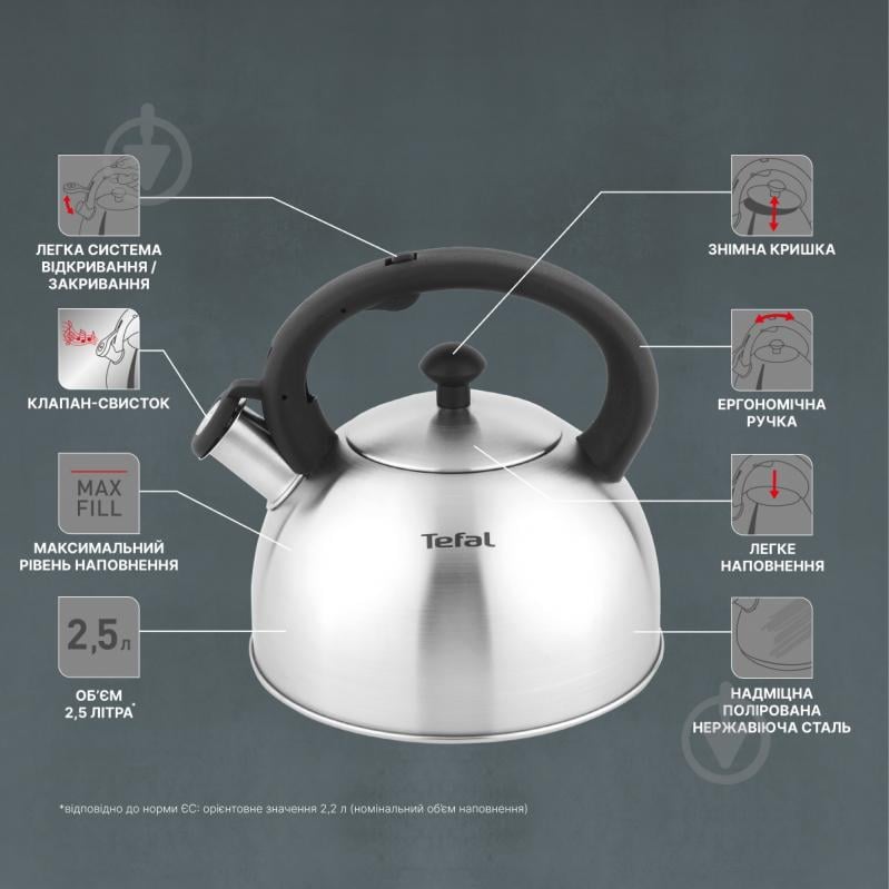 Чайник Tefal 2.5 л N4210310 - фото 6