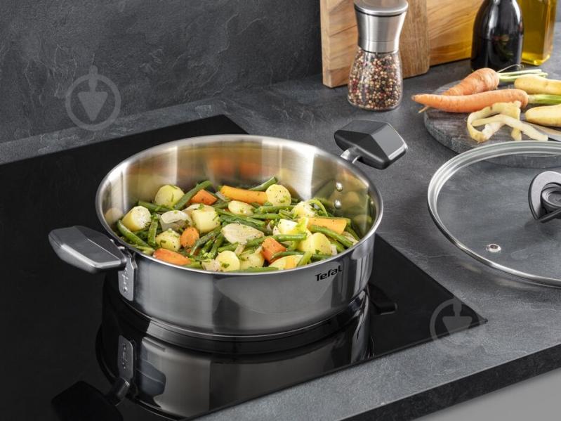 Сотейник с крышкой Tefal Emotion+ 24 см E3067045 - фото 6 Сотейник с крышкой Tefal Emotion+ 24 см E3067045 - фото 6